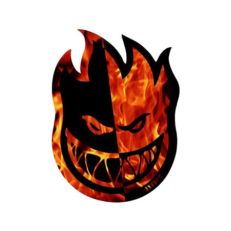 SPITFIRE TWO TONE FLAME BIGHEAD STICKER