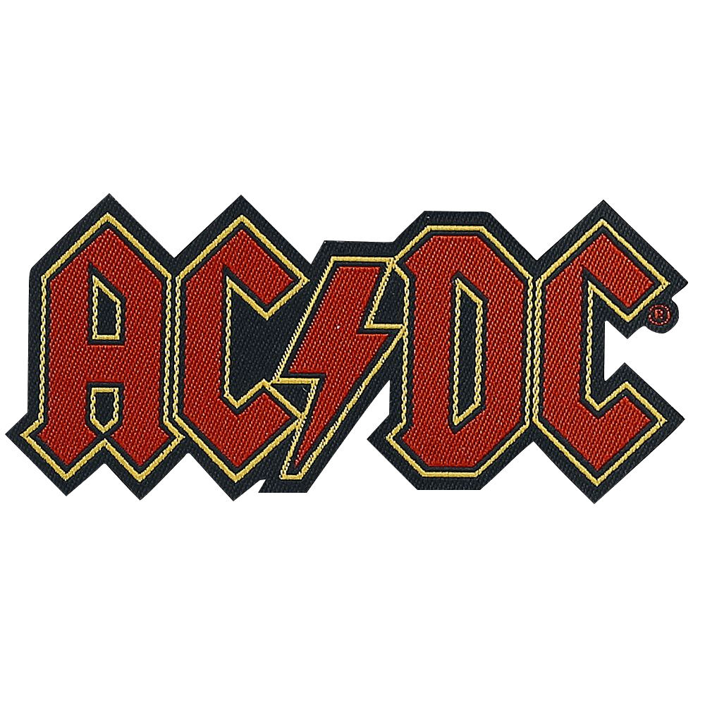 AC/DC LOGO CUT OUT PATCH – Skateboards Amsterdam
