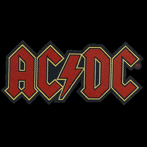 AC/DC LOGO CUT OUT PATCH