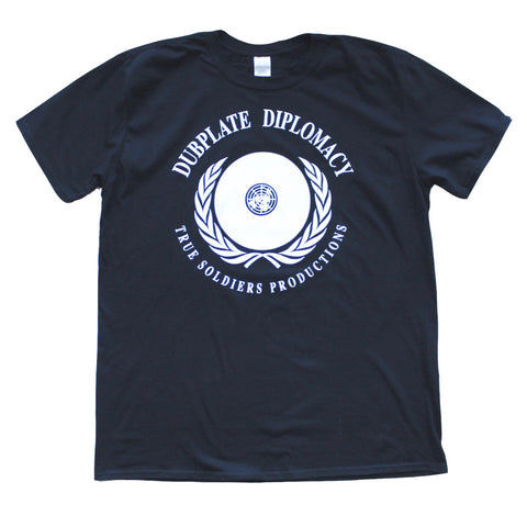 TRUE SOLDIERS PRODUCTIONS-DUBPLATE DIPLOMACY T-SHIRT