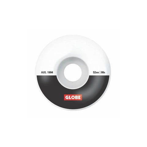 GLOBE G1 WHITE/BLACK 52MM 99A
