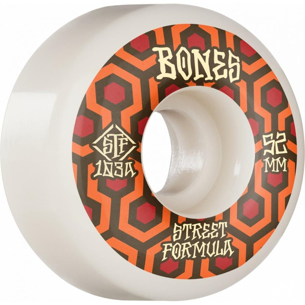 BONES STF RETROS V1 STANDARD WHITE 103A 52MM