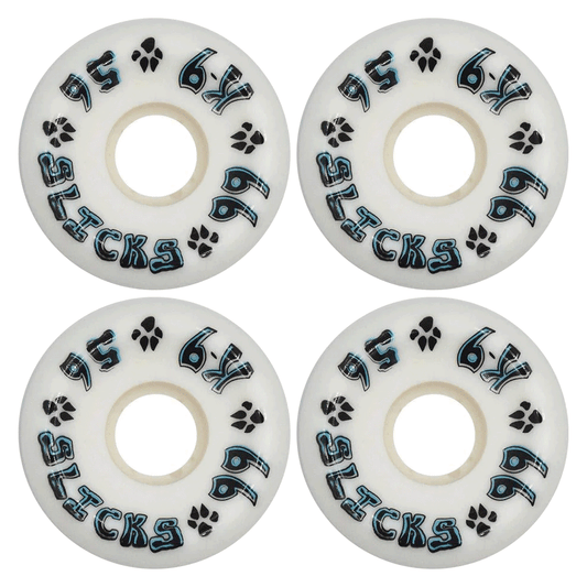 DOGTOWN K-9 SLICKS WHITE 99A 56MM