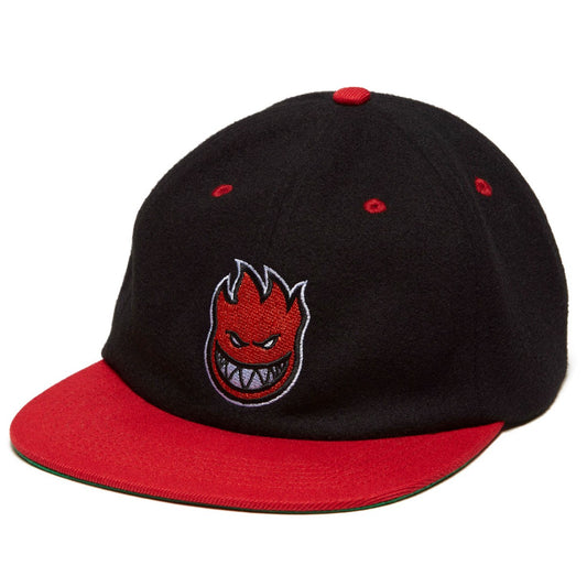 SPITFIRE BIGHEAD FILL SNAPBACK BLACK/RED