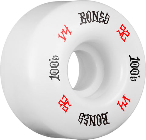 BONES 100S #12 WHITE V4 52MM
