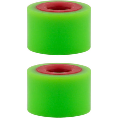 BONES HARD CORE BUSHINGS 85A SET OF 2 GREEN/RED