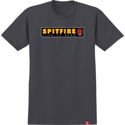 SPITFIRE LTB T-SHIRT CHARCOAL