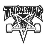 THRASHER SKATE GOAT DIE CUT STICKER - Skateboards Amsterdam - 1