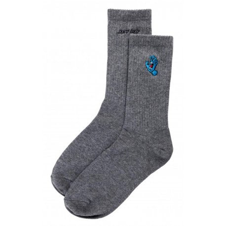 SANTA CRUZ SCREAMING MINI HAND SOCK DARK HEATHER