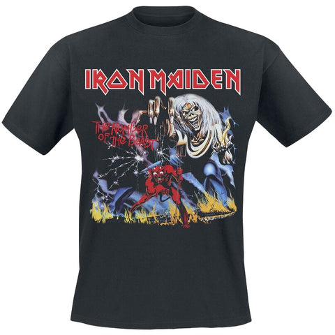 IRON MAIDEN NUMBER OF THE BEAST T-SHIRT