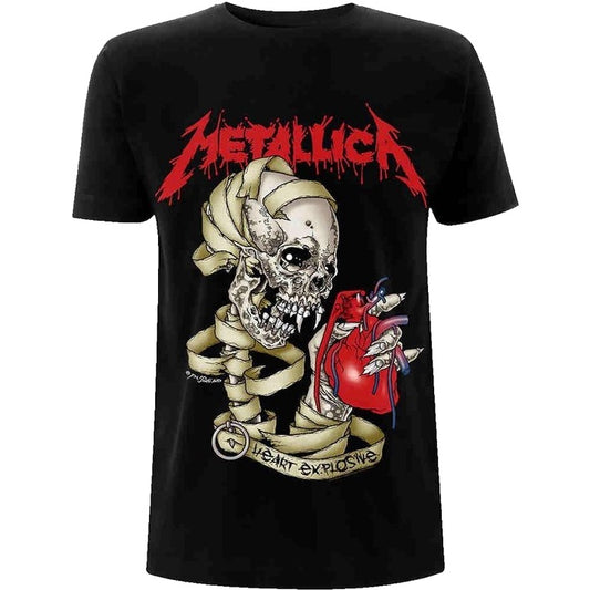 METALLICA HEART EXPLOSIVE T-SHIRT