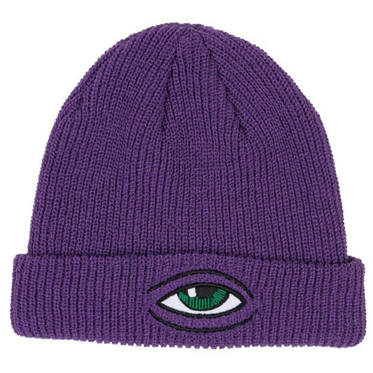 TOY MACHINE SECT EYE DOCK BEANIE PURPLE - Skateboards Amsterdam