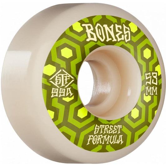 BONES STF RETROS V2 LOCKS WHITE 99A 53MM