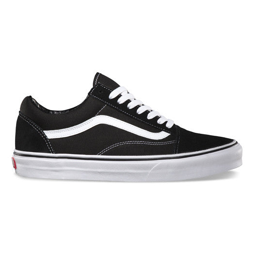 VANS OLD SKOOL BLACK/WHITE - Skateboards Amsterdam - 1