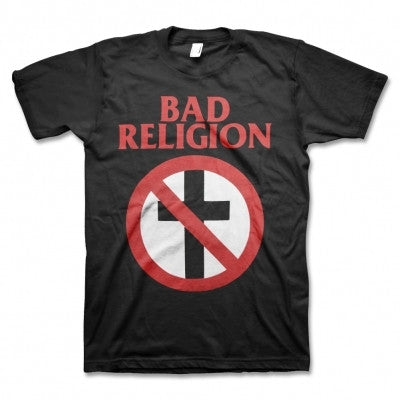 BAD RELIGION CROSS BUSTER T-SHIRT BLACK - Skateboards Amsterdam