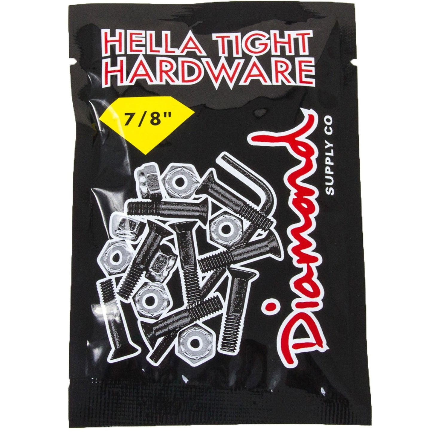 DIAMOND HELLA TIGHT HARDWARE SILVER 7/8