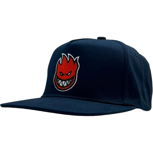 SPITFIRE BIGHEAD FILL SNAPBACK NAVY/RED