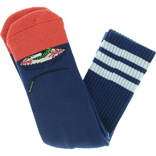 TOY MACHINE STONER SECT SOCK BLUE