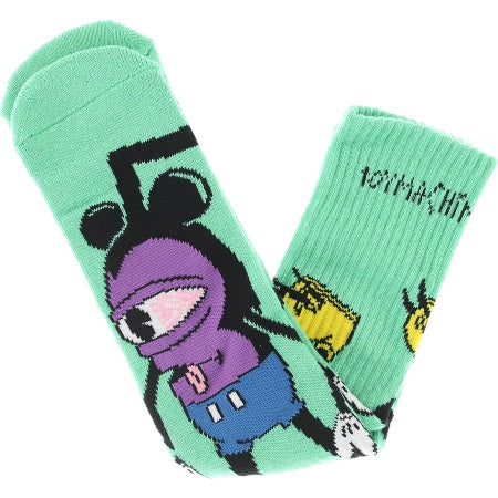 TOY MACHINE MOUSKETEER SOCK SKY