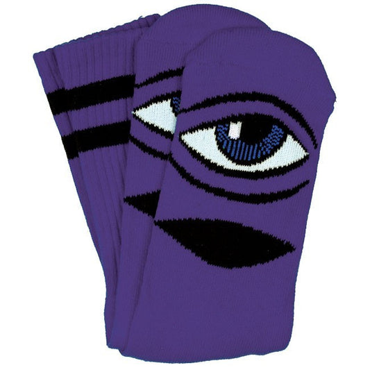 TOY MACHINE SECT EYE III SOCK PURPLE - Skateboards Amsterdam