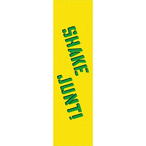 SHAKE JUNT YELLOW/GREEN GRIPTAPE SHEET 9.0