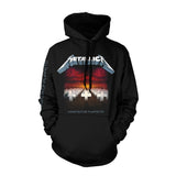 METALLICA MASTER OF PUPPETS TRACKS HOODED SWEATER BLACK