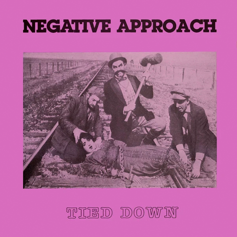 Negative Approach-Tied Down -Translucent Purple-