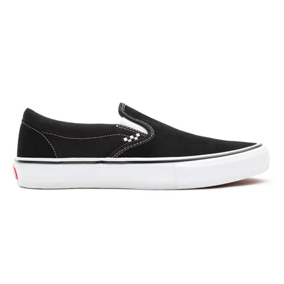 VANS SKATE SLIP-ON BLACK/WHITE