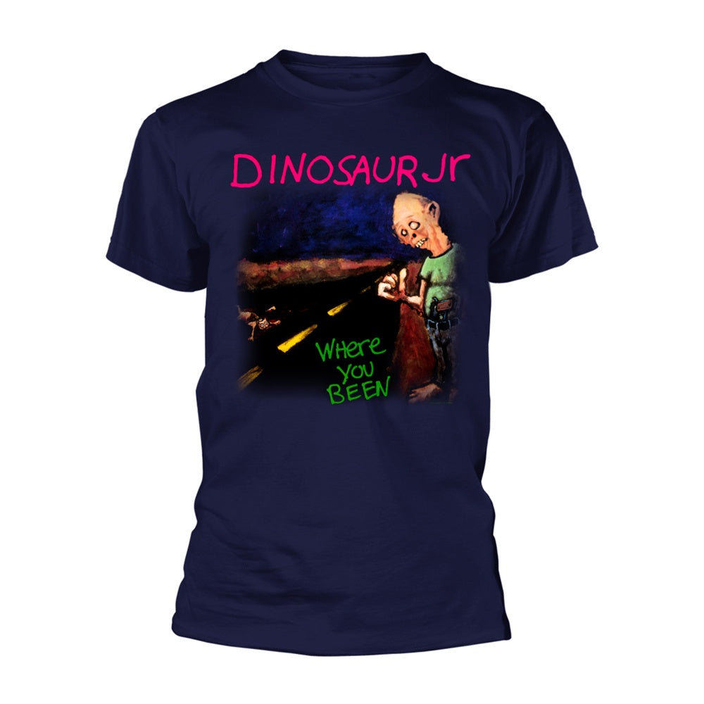 DINOSAUR JR WHERE YOU BEEN T-SHIRT NAVY