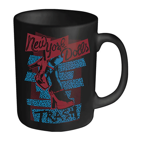 NEW YORK DOLLS BOXED MUG TRASH SHOES - Skateboards Amsterdam