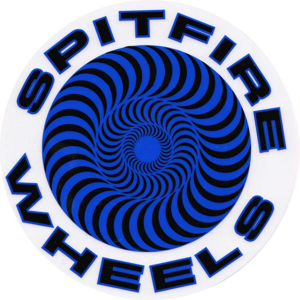 SPITFIRE CLASSIC STICKER BLUE L