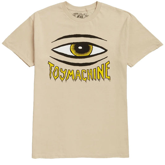 TOY MACHINE EYE MACHINE T-SHIRT KHAKI