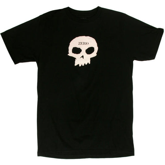 ZERO SINGLE SKULL T-SHIRT BLACK