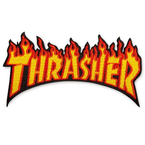 THRASHER FLAME PATCH