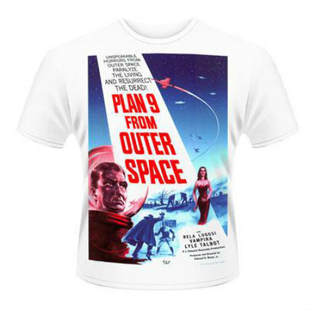PLAN 9 FROM OUTER SPACE POSTER T-SHIRT - Skateboards Amsterdam