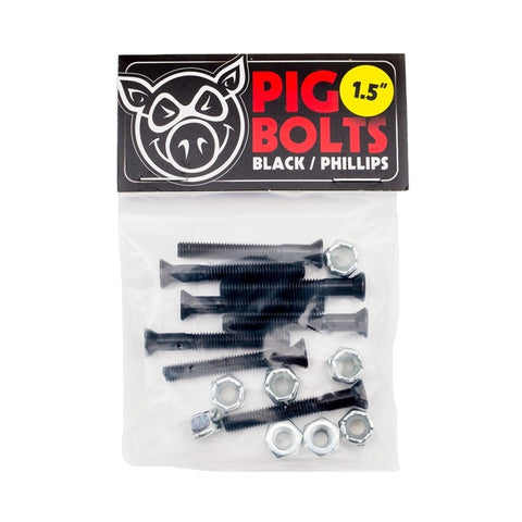 PIG MOUNTING 1.5" PHILLIPS HEAD BLACK