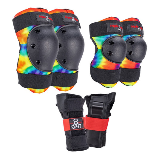 TRIPLE EIGHT SAVER COLOR SERIES 3-PACK TIE DYE
