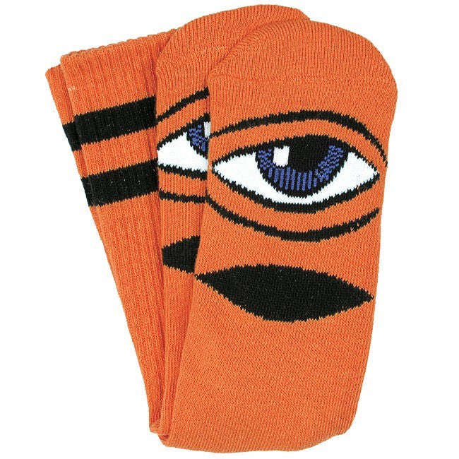 TOY MACHINE SECT EYE III SOCK ORANGE - Skateboards Amsterdam