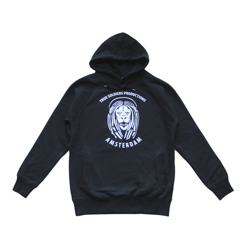 TRUE SOLDIERS PRODUCTIONS-AMSTERDAM LION HOODIE