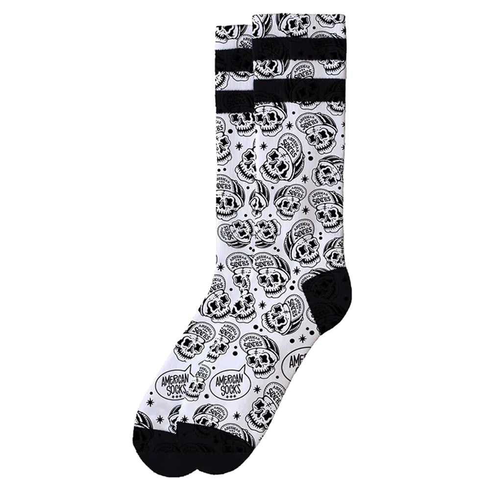 AMERICAN SOCKS SIGNATURE SKATER SKULL