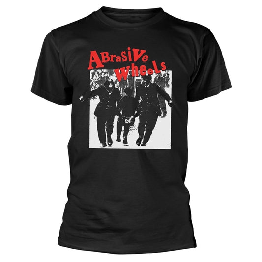ABRASIVE WHEELS T-SHIRT JUVENILE BLACK