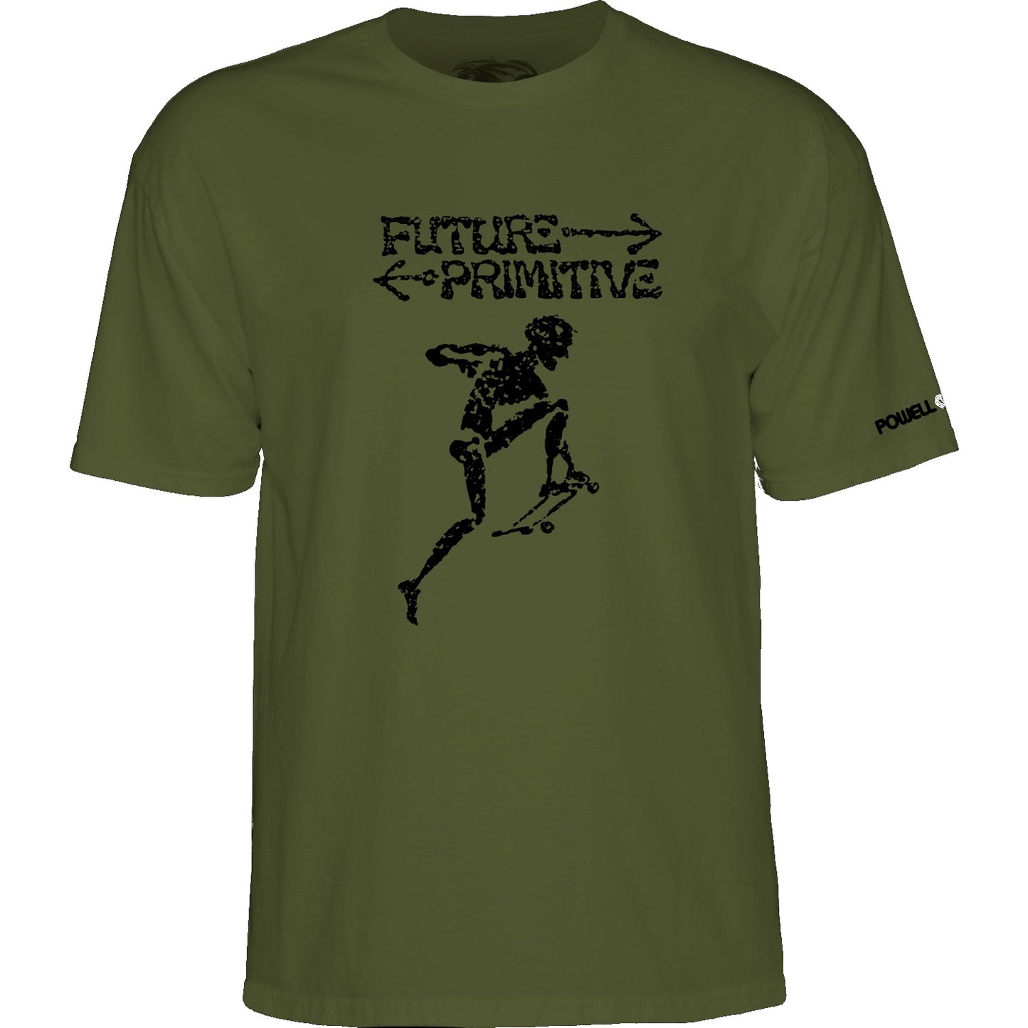 POWELL PERALTA FUTURE PRIMITIVE T-SHIRT MILITARY GREEN