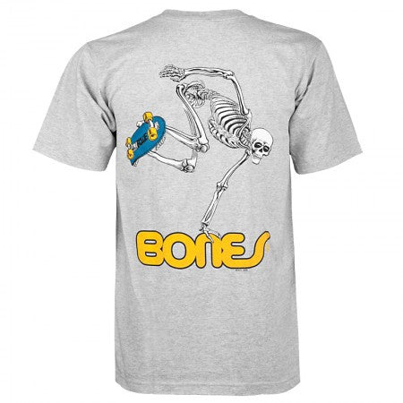 POWELL PERALTA RIPPER YOUTH GREY HEATHER T-SHIRT - Skateboards Amsterdam - 1