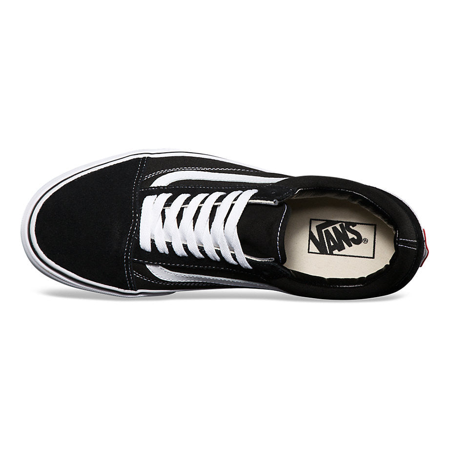 VANS OLD SKOOL BLACK/WHITE - Skateboards Amsterdam - 4