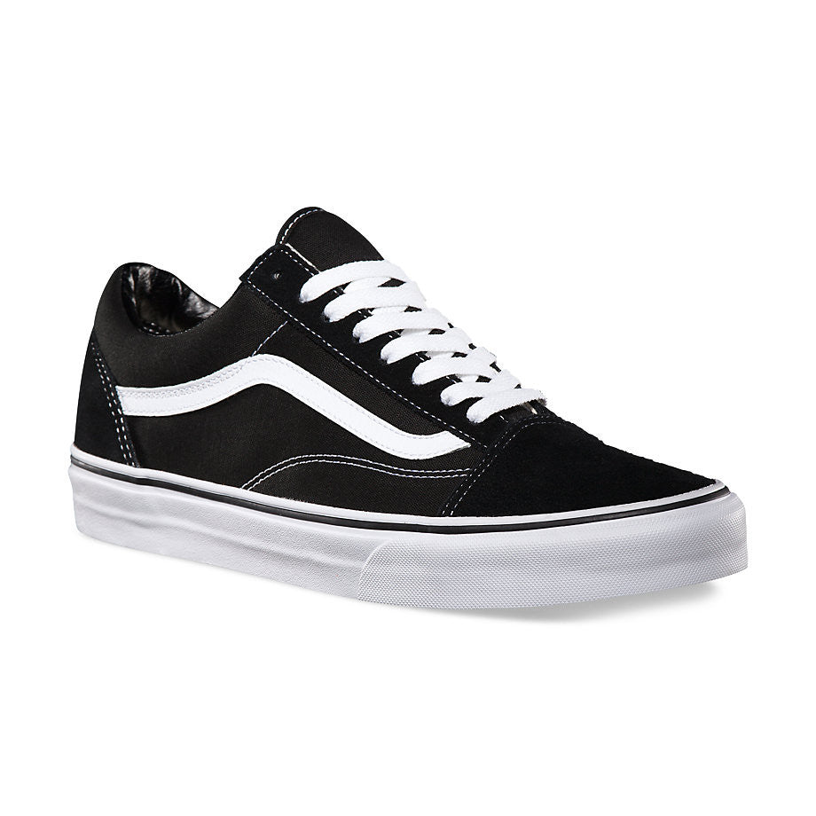 VANS OLD SKOOL BLACK/WHITE - Skateboards Amsterdam - 3