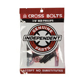 INDEPENDENT CROSS BOLTS 7/8 PHILLIPS HEAD BLACK/RED