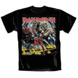 IRON MAIDEN NUMBER OF THE BEAST T-SHIRT BLACK - Skateboards Amsterdam - 2