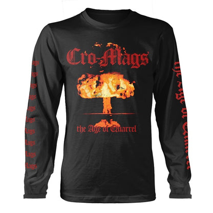 CRO-MAGS AGE OF QUARREL LONG SLEEVE BLACK