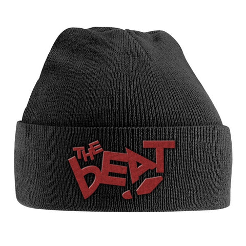 BEAT LOGO EMBROIDERED BEANIE