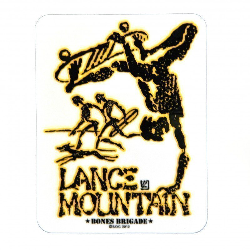 POWELL PERALTA BONES BRIGADE LANCE MOUNTAIN STICKER